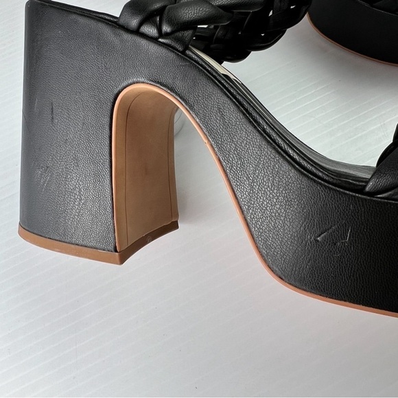 Dolce Vita Chunky Platform Heels womens 9 Black Ashby Twist Y2K 90s - Picture 3 of 12